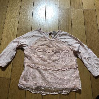 エイチアンドエイチ(H&H)の美品 H&M 女の子 レーストップス(Ｔシャツ)