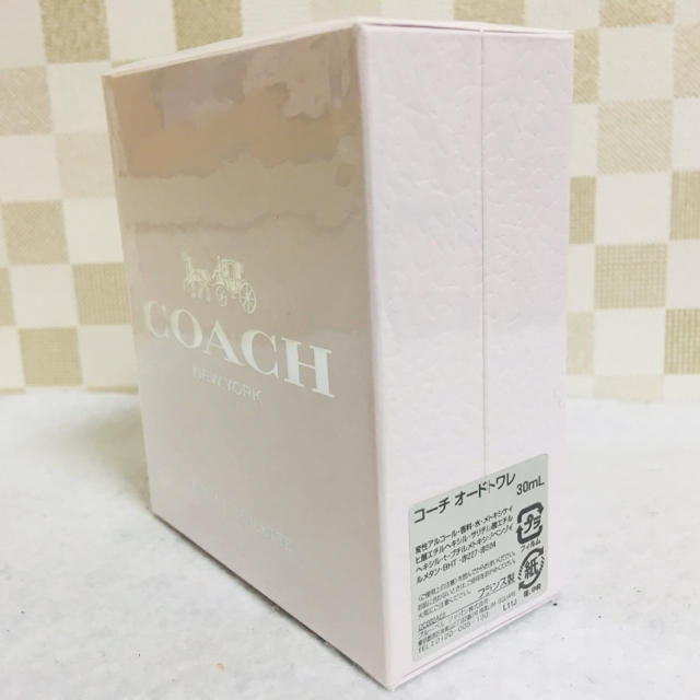 COACH(コーチ)の未開封 COACH  オードトワレ30ml コスメ/美容の香水(香水(女性用))の商品写真