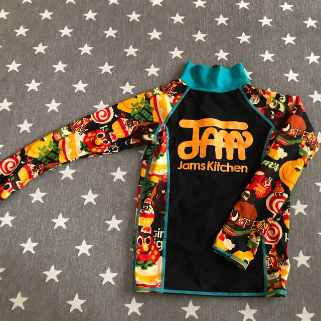 JAM(ジャム)の美品  JAM  ラッシュガード  size  120 キッズ/ベビー/マタニティのキッズ服男の子用(90cm~)(水着)の商品写真