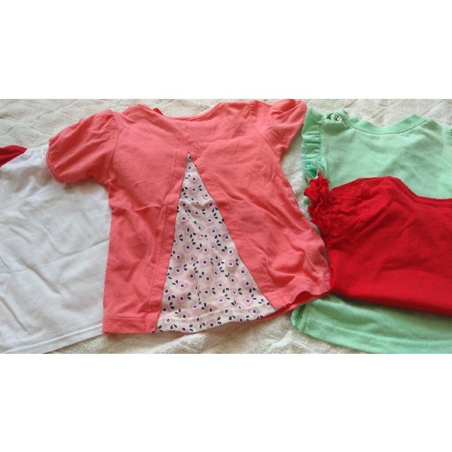 COMME CA ISM(コムサイズム)の半袖Tシャツ 5枚セット キッズ/ベビー/マタニティのベビー服(~85cm)(Ｔシャツ)の商品写真