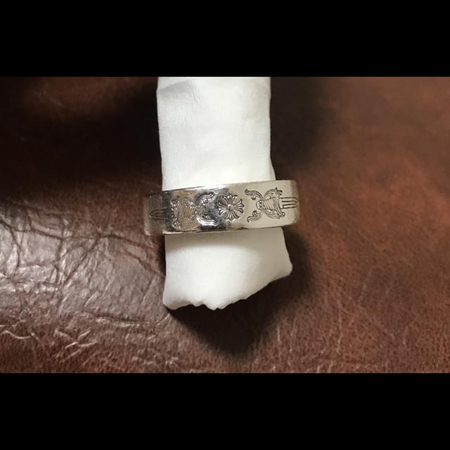 ヴィンテージ sterling silver 作者B ネイティブリング®️888