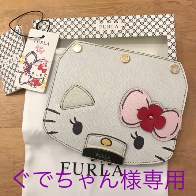 Furla(フルラ)のぐでちゃん様専用  FURLA フルラ KITTY キティ フラップ レディースのバッグ(ショルダーバッグ)の商品写真