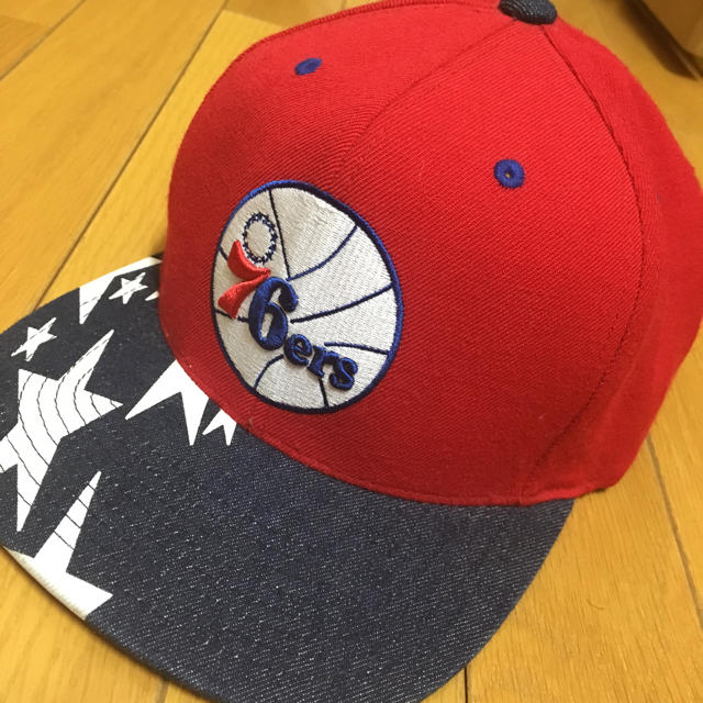 MITCHELL & NESS(ミッチェルアンドネス)のNBA 76ers キャップ  メンズの帽子(キャップ)の商品写真