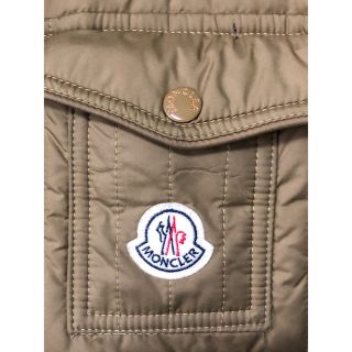 MONCLER/ダウンベスト/フード/ジャケット/2/ラベラス/M/カーキ/中古