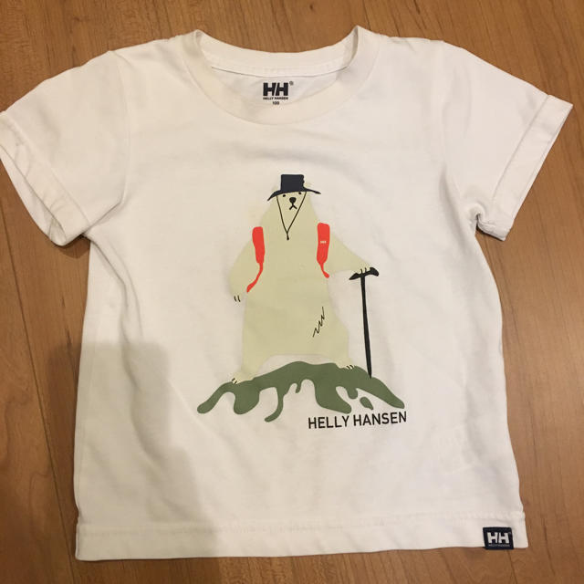HELLY HANSEN(ヘリーハンセン)のヘリーハンセン！キッズ、Tシャツ、100 キッズ/ベビー/マタニティのキッズ服男の子用(90cm~)(Tシャツ/カットソー)の商品写真