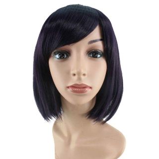 耐熱コスプレウィッグ★Wigs2you C-024☆ダークパープル ショート 紫(ショートストレート)