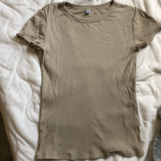 ユニクロ(UNIQLO)のユニクロ リブクルーネックT(Tシャツ(半袖/袖なし))