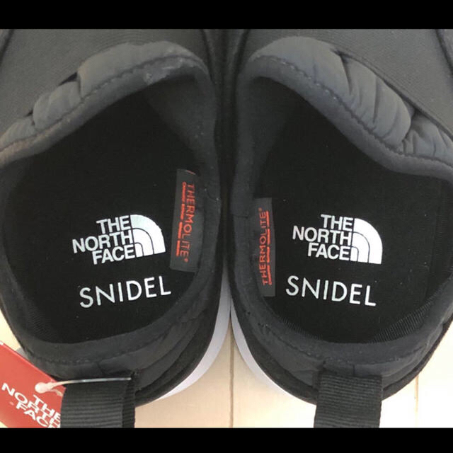 THE NORTH FACE(ザノースフェイス)のノースフェイス/モック/スニーカー/コラボ/SNIDEL/限定/25cm/未使用 レディースの靴/シューズ(スリッポン/モカシン)の商品写真