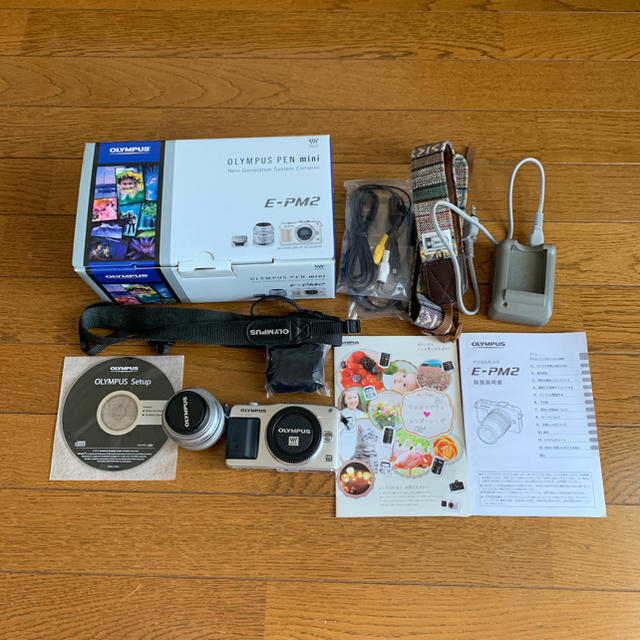 美品】OLYMPUS PEN mini E-PM2【オマケ付き】 美品】OLYMPUS PEN mini E-PM2【オマケ付き】