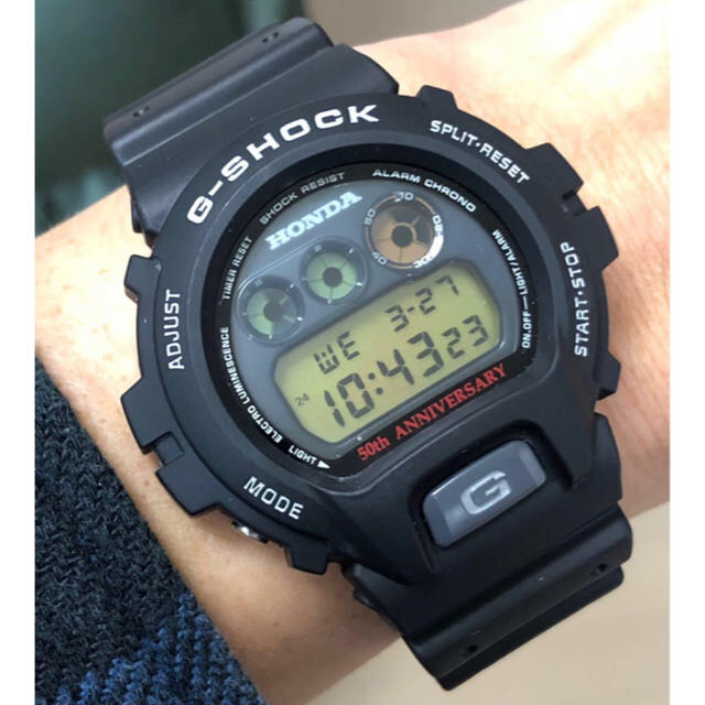 G-SHOCK(ジーショック)のG-SHOCK/コラボ/ホンダ/50周年/シルバー/メタリック/カスタム/限定/ メンズの時計(腕時計(デジタル))の商品写真