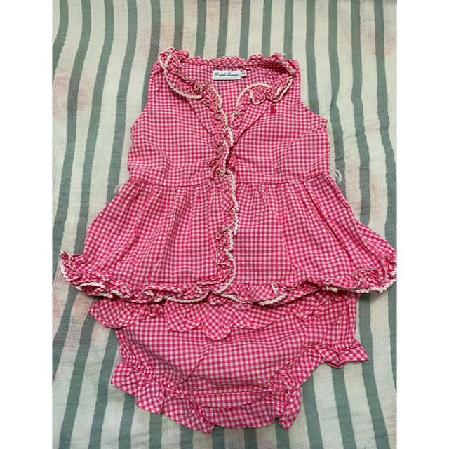 Ralph Lauren(ラルフローレン)のラルフローレン花柄ワンピース3枚セット キッズ/ベビー/マタニティのベビー服(~85cm)(ワンピース)の商品写真