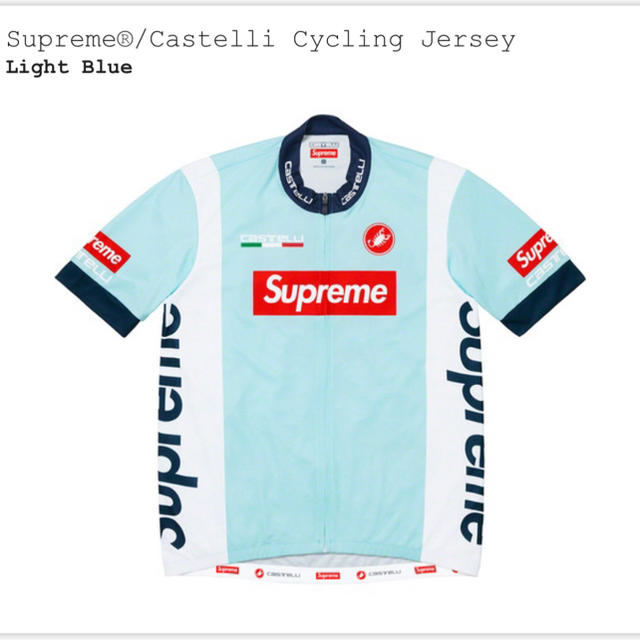 トップスsupreme シュプリーム カステリ Castelli ボックスロゴ