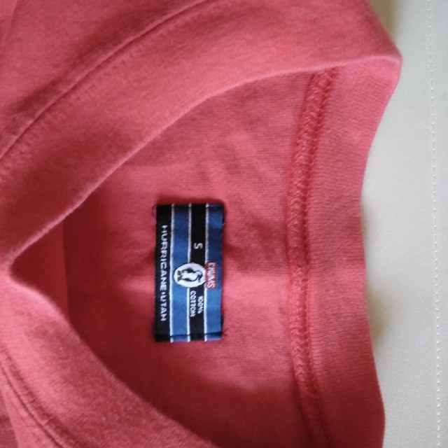 CHUMS(チャムス)のCHUMS/チャムス　Tシャツ　レッド　メンズSサイズ メンズのトップス(Tシャツ/カットソー(半袖/袖なし))の商品写真