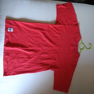 チャムス(CHUMS)のCHUMS/チャムス　Tシャツ　レッド　メンズSサイズ(Tシャツ/カットソー(半袖/袖なし))