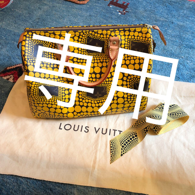 LOUIS VUITTON(ルイヴィトン)の超美品 ルイヴィトン×草間彌生 スピーディ レディースのバッグ(ハンドバッグ)の商品写真