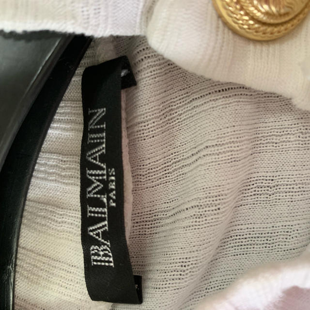 BALMAIN(バルマン)の♥️バルマン♥️ノースリーブトップス♥️34 レディースのトップス(タンクトップ)の商品写真