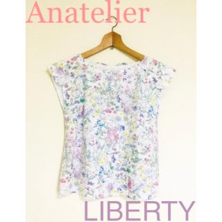 アナトリエ(anatelier)のアナトリエ🌸リバティ ブラウス ワイルドフラワー 38(シャツ/ブラウス(半袖/袖なし))