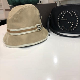 グッチ(Gucci)のご専用♡♡  GUCCI 帽子  Mサイズ  正規品(ハット)