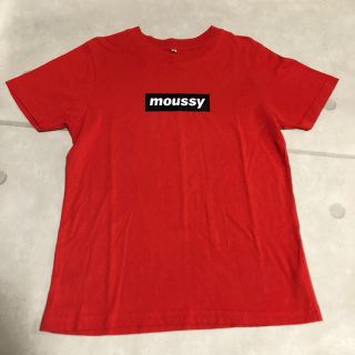 マウジー(moussy)のmoussy 赤 Tシャツ(Tシャツ(半袖/袖なし))