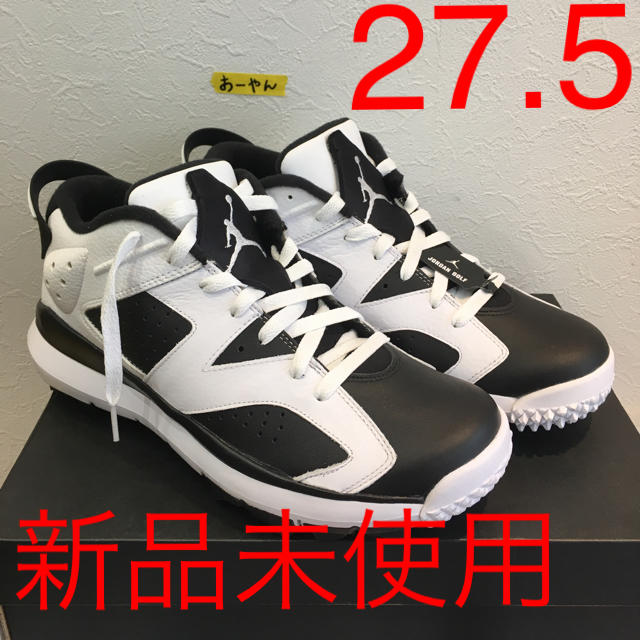 【激激レア】AIR JORDAN 6 RETRO GOLF SHOES OREO