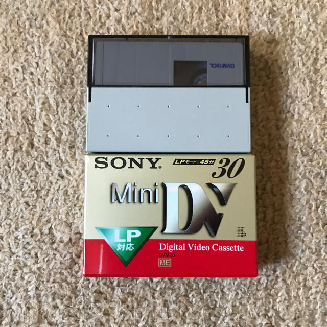 SONY(ソニー)のデジタルビデオカセットとクリーニングテープ スマホ/家電/カメラのカメラ(ビデオカメラ)の商品写真