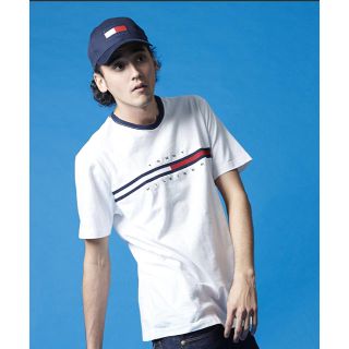 トミーヒルフィガー(TOMMY HILFIGER)のTOMMY HILFIGER トミーヒルフィガーロゴTシャツ TINO TEE(Tシャツ/カットソー(半袖/袖なし))