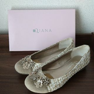 ダイアナ(DIANA)のDIANA ローヒール パンプス(バレエシューズ)