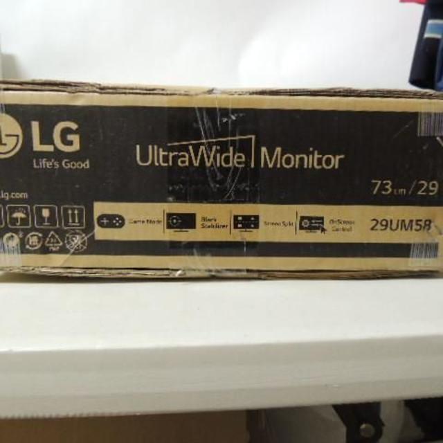 激安・未使用！LG 29UM58 Ultrawide モニタ29inch