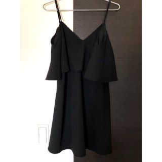 ザラ(ZARA)のZARA オフショルダーワンピース(ミニワンピース)