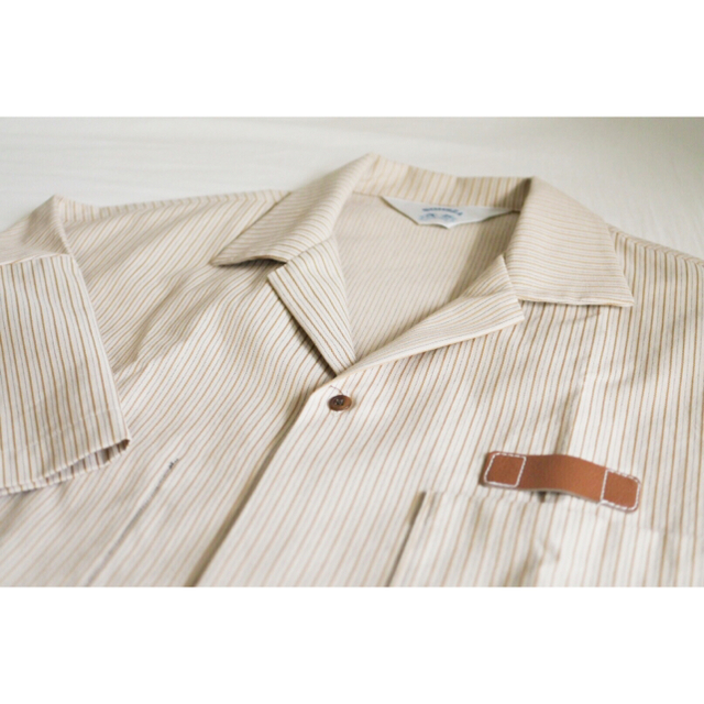 SUNSEA   BUENA VISTA Stripe Shirt