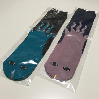 ヒグチユウコ GUSTAVEオクトパスソックス 2足セット