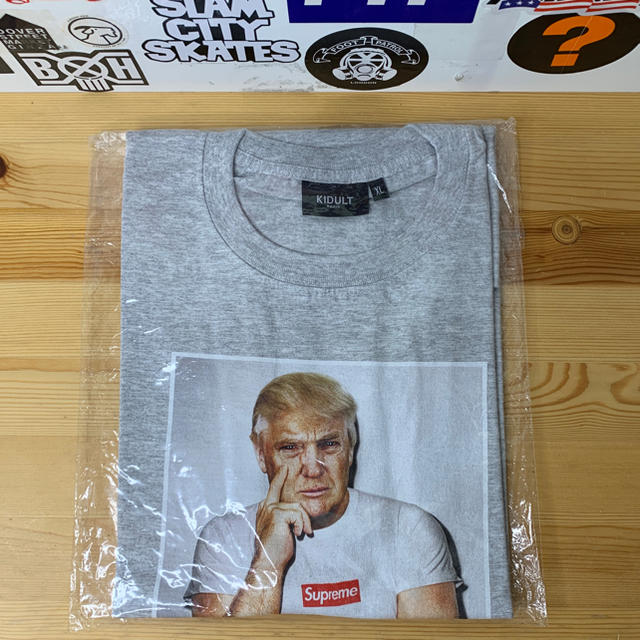 KIDULT TRUMP TEE XLTシャツ/カットソー(半袖/袖なし)