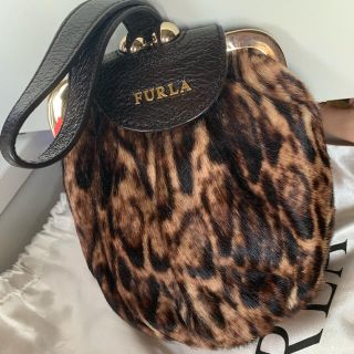 フルラ(Furla)のフルラ ヒョウ柄ハンドバッグ(ハンドバッグ)