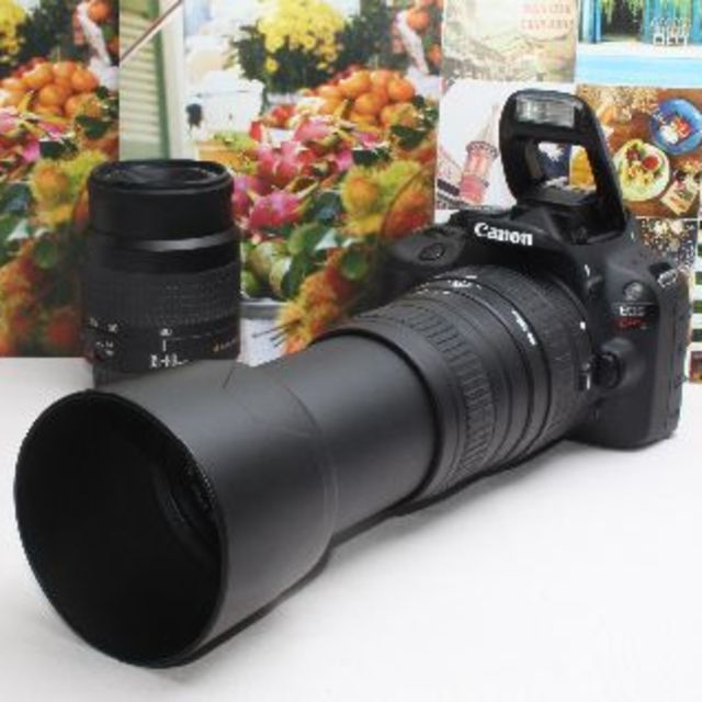 Canon - ❤️圧巻の300mm超望遠❤️キャノン Kiss X7 ❤️の+ ...