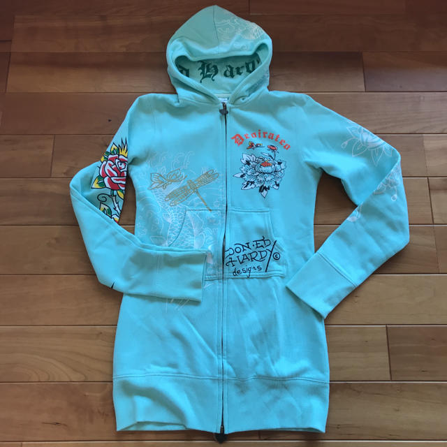 Ed Hardy(エドハーディー)のエド ハーディー Ed Hardy パーカー  グリーン レディースのトップス(パーカー)の商品写真