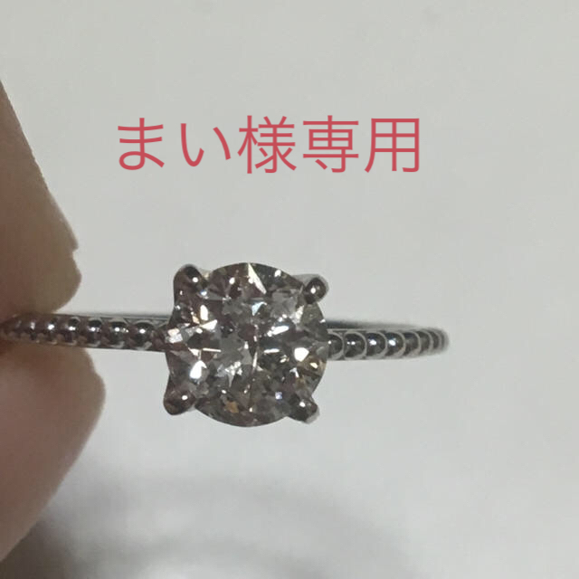 大粒ダイヤモンドリング レディースのアクセサリー(リング(指輪))の商品写真