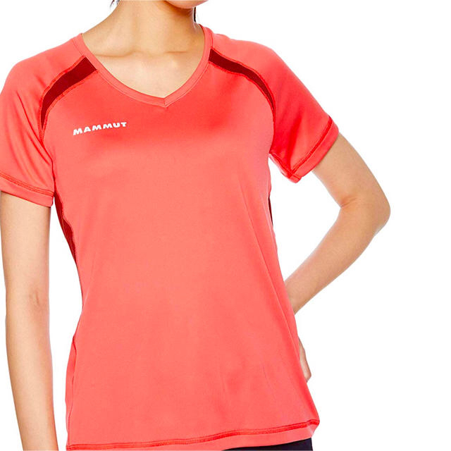 Mammut(マムート)のピンクL MAMMUT マムート トレッキング半袖Tシャツ MTR201 プロ スポーツ/アウトドアのアウトドア(登山用品)の商品写真