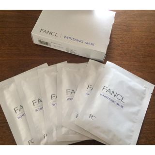 ファンケル(FANCL)のまっつん様専用 FANCL ホワイトニング マスク 6枚 美白 シートマスク(パック/フェイスマスク)