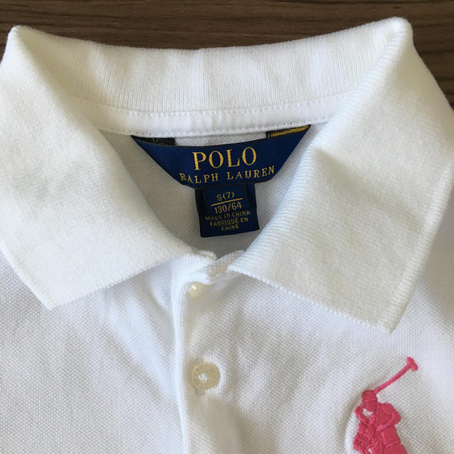 POLO RALPH LAUREN(ポロラルフローレン)のPOLO ラルフローレン 子供 ポロシャツ キッズ/ベビー/マタニティのキッズ服女の子用(90cm~)(Tシャツ/カットソー)の商品写真
