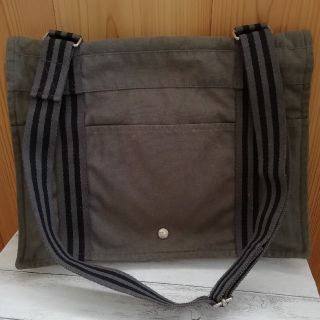 エルメス(Hermes)のHERMES　エルメス　ショルダーバッグ　フールトゥ バサスMM グレー(ショルダーバッグ)