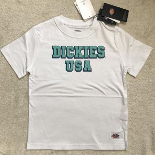 ディッキーズ(Dickies)の新品 Dickies ディッキーズ プリントS/S Tシャツ キッズ 130 白(Tシャツ/カットソー)