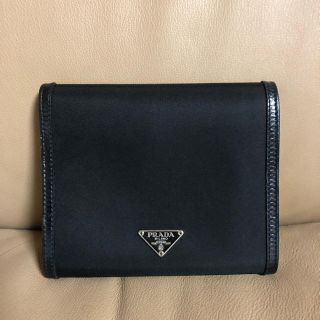 プラダ(PRADA)のPRADA  ナイロン  財布  ブラック(財布)