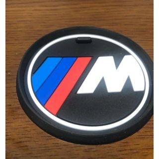 ビーエムダブリュー(BMW)のBMW M performance ドリンクホルダーマット73mm 1枚おまけ付(車種別パーツ)