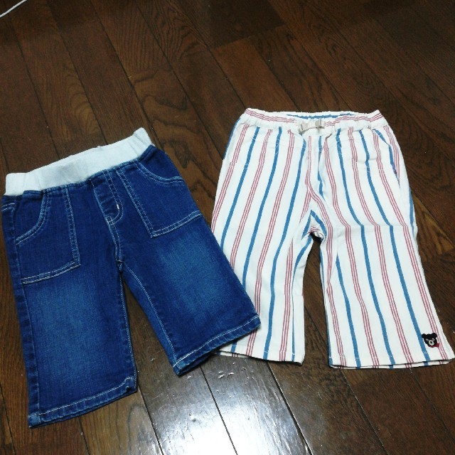 DOUBLE.B(ダブルビー)のダブルビー ハーフパンツ 100cm キッズ/ベビー/マタニティのキッズ服男の子用(90cm~)(パンツ/スパッツ)の商品写真