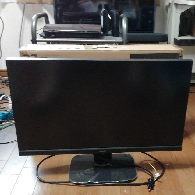美品 Acer KA270H 27/フレームレス/スピーカ内蔵/ブルーライト軽減