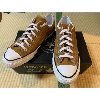 コンバース(CONVERSE)の翔也様専用【美品】コンバース コーデュロイ 26cm イエロー(スニーカー)