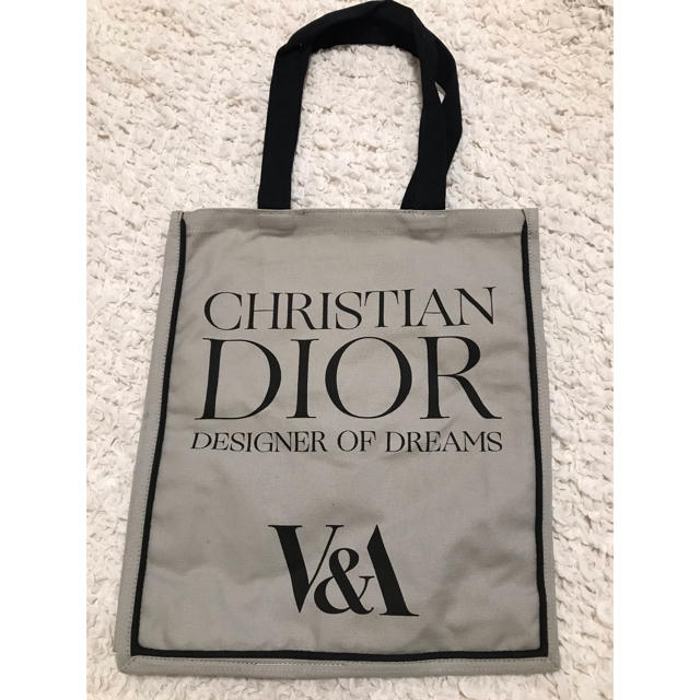 ディオール新品★V&A Dior＊ディオール トートバック(グレー)