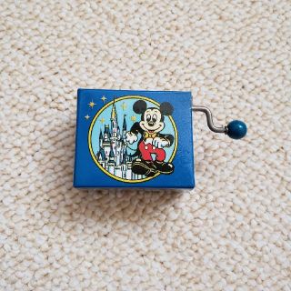 ディズニー(Disney)のオルゴール　手巻き式　年代物　東京ディズニーランド　中古　ミッキーマウス(オルゴール)