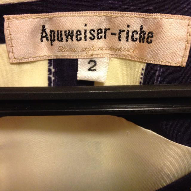 Apuweiser-riche(アプワイザーリッシェ)のアプワイザーリッシェのワンピース レディースのワンピース(ひざ丈ワンピース)の商品写真