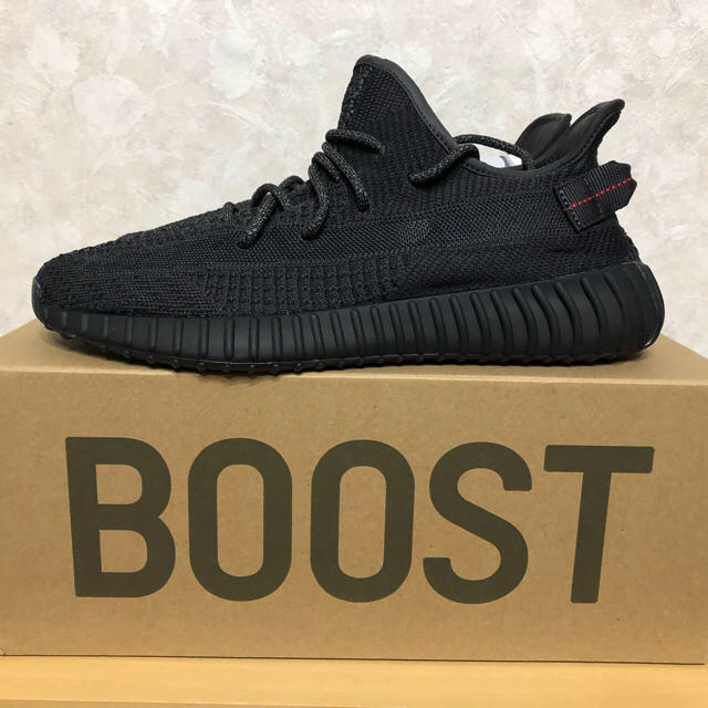 yeezy boost 350 v2 black non-refrective靴/シューズ